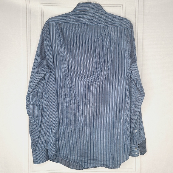 Black Brown 1826 Tailored Button Down Shirt - Picture 3 of 3